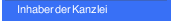 Inhaber der Kanzlei